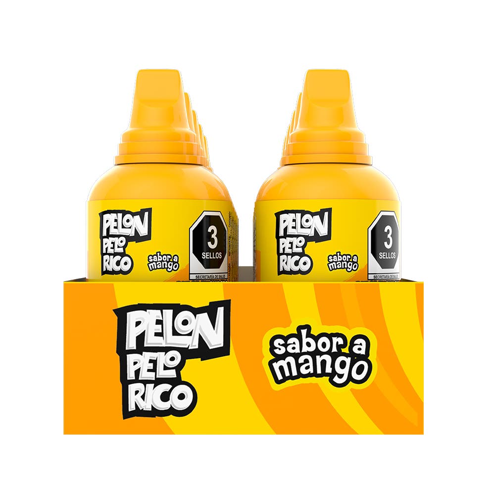 Pelon Pelo Rico sabor Mango 30 g pack de 10 piezas